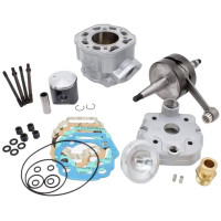 Kit cilindro DERBI EURO 3 D.52 mm curso 45 mm 96 cc com cambota TUNGSTENO biela 14 - ITALKIT